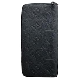 Louis Vuitton-Louis Vuitton Zippy Wallet Vertical-Black