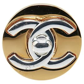 Chanel-Logo Chanel CC-Argenté