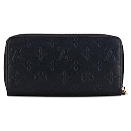 Louis Vuitton-Cartera Louis Vuitton Zippy-Negro