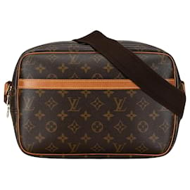 Louis Vuitton-Louis Vuitton Reporter PM-Brown