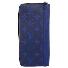 Louis Vuitton-Portafoglio Louis Vuitton Zippy verticale-Blu navy