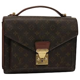 Louis Vuitton-Louis Vuitton Monogram Monceau 28 Hand Bag 2way M51185 LV Auth 75724-Monogram