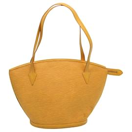 Louis Vuitton-LOUIS VUITTON Epi Saint Jacques Shopping Shoulder Bag Yellow M52269 auth 75751-Yellow