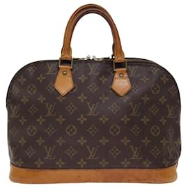 Louis Vuitton-Bolso de mano Alma con monograma LOUIS VUITTON M51130 LV Auth 75304-Monograma