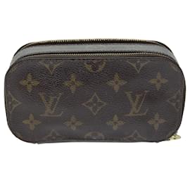 Louis Vuitton-Estuche cosmético M con pincel para pantalón con monograma PM de LOUIS VUITTON47510 LV Auth 73460-Monograma