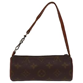 Louis Vuitton-LOUIS VUITTON Monogram Papillon Pouch LV Auth 75678-Monogram