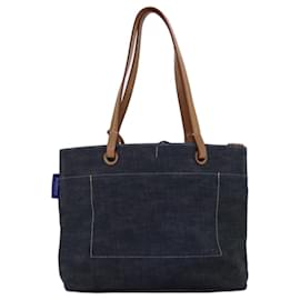 Autre Marque-Burberrys Blue Label Tote Bag Denim Navy Auth hk1318-Azul marinho