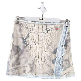 Diesel Minigonna di cotone Blu