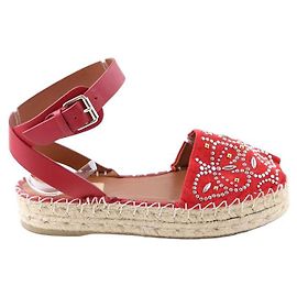 Valentino Leather sandals Red