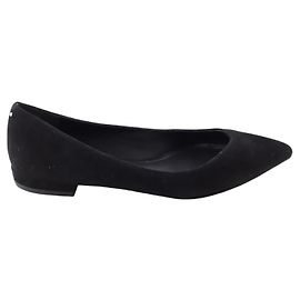 Stella Luna Leather ballet flats Black