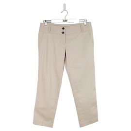 Burberry Calças de algodão Cinza