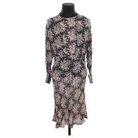 Louis Vuitton Seidenkleid Schwarz
