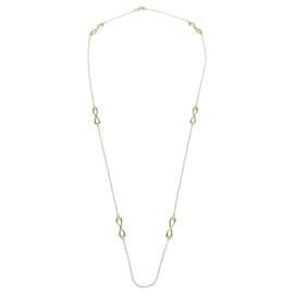 Tiffany & Co-TIFFANY & CO. Infinité 6 motifs 18Collier en or jaune K-Doré