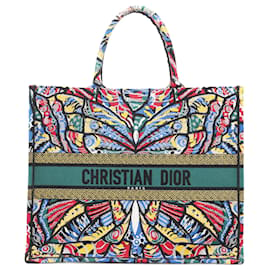 Dior-Borsa a libro con farfalla grande Christian Dior multicolore-Multicolore