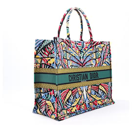 Dior-Christian Dior Large Butterfly Book Tote Multicolor-Multiple colors