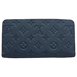 Louis Vuitton-Louis Vuitton Zippy Geldbörse-Marineblau