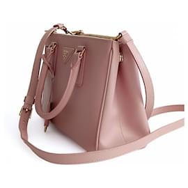 Prada-Prada Galleria Medium Saffiano Lux Orchidea shoulder bag-Pink