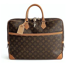 Louis Vuitton Bolsa para documentos de viagem com monograma Sirius Marrom