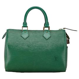 Louis Vuitton-Louis Vuitton Speedy 25 Leather Handbag M43014 in good condition-Other