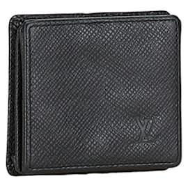 Louis Vuitton-Louis Vuitton Porte Monnaie Boite Leather Coin Case M30382 in good condition-Other