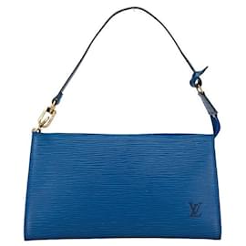 Louis Vuitton-Louis Vuitton Pochette Accessoires Cuir Sac à main M52945 en bon état-Autre