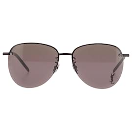 Saint Laurent-SAINT LAURENT  Sunglasses T.  plastic-Black