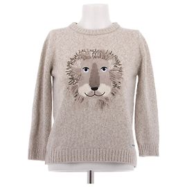 Dior Strickwaren T.International XS Wolle Grau