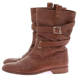 Dior-DIOR  Boots T.eu 41 leather-Brown