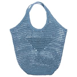 Prada-PRADA  Handbags T.  Wicker-Blue
