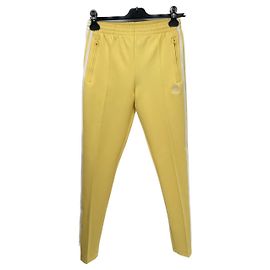 Pantalon Adidas T.FR 34 Polyester Jaune