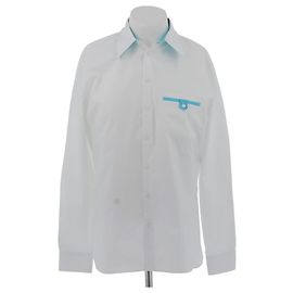 Camisas Emilio Pucci T. Internacional XL Algodón Blanco
