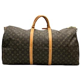 Louis Vuitton-Louis Vuitton Keepall Bandouliere 60-Brown