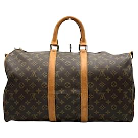 Louis Vuitton-Louis Vuitton Keepall Bandouliere 45-Braun