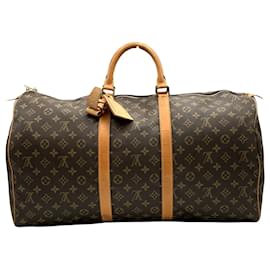 Louis Vuitton-Louis Vuitton Keepall 55-Brown