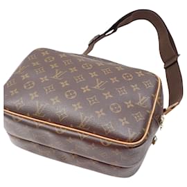 Louis Vuitton-Louis Vuitton Reporter PM-Brown