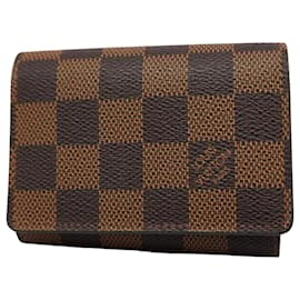 Louis Vuitton-Louis Vuitton Enveloppe Visitenkarte-Braun