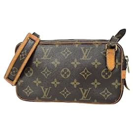 Louis Vuitton-Louis Vuitton Pochette Marly-Braun