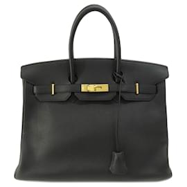 Hermès-HERMES BIRKIN 35-Black