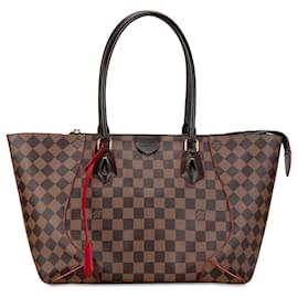 Louis Vuitton-Louis Vuitton Marrón Damier Ebene Caissa PM-Castaño