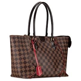 Louis Vuitton-Louis Vuitton Marrón Damier Ebene Caissa PM-Castaño