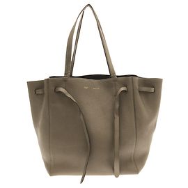 Céline Celine Brown Small Phantom Cabas Tote Brown Taupe
