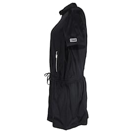 Louis Vuitton-Louis Vuitton Sporty Trompe L’Oeil Dress in Black Satin-Black