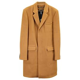 Marc Jacobs-Marc by Marc Jacobs Tobi Overcoat in Brown Camel Wool-Brown,Red