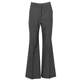 Stella Mc Cartney Pantalones acampanados de lana gris Stella McCartney Gris
