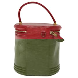 Louis Vuitton-LOUIS VUITTON Epi Cannes Hand Bag Red M48037 LV Auth th4931-Red