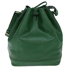 Louis Vuitton-LOUIS VUITTON Epi Noe Shoulder Bag Green M44004 LV Auth 75184-Green