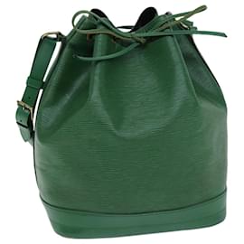 Louis Vuitton-Bolsa de Ombro LOUIS VUITTON Epi Noe Verde M44004 Autenticação de LV 75185-Verde