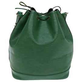 Louis Vuitton-LOUIS VUITTON Epi Noe Shoulder Bag Green M44004 LV Auth 75185-Green