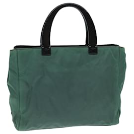 Prada-PRADA Hand Bag Nylon Khaki Auth yb567-Khaki
