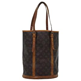 Louis Vuitton-LOUIS VUITTON Monogram Bucket GM Shoulder Bag M42236 LV Auth 74078-Monogram